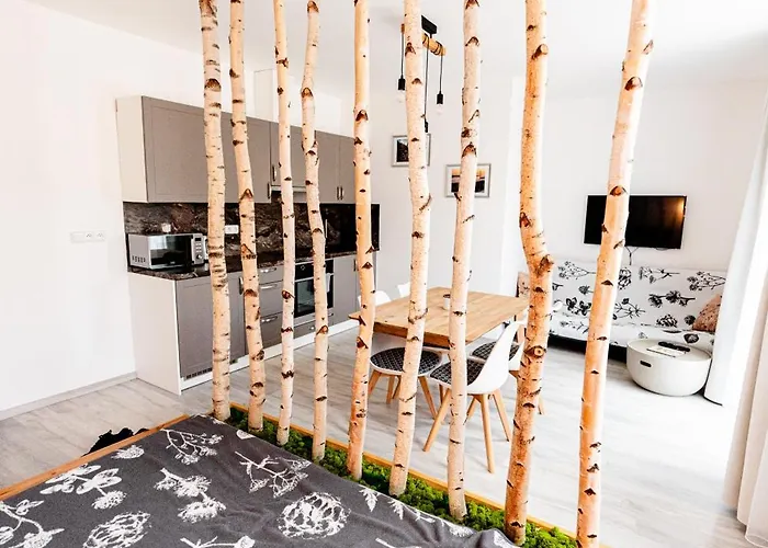Apartman V Centru Zelezne Rudy Se Zahradkou