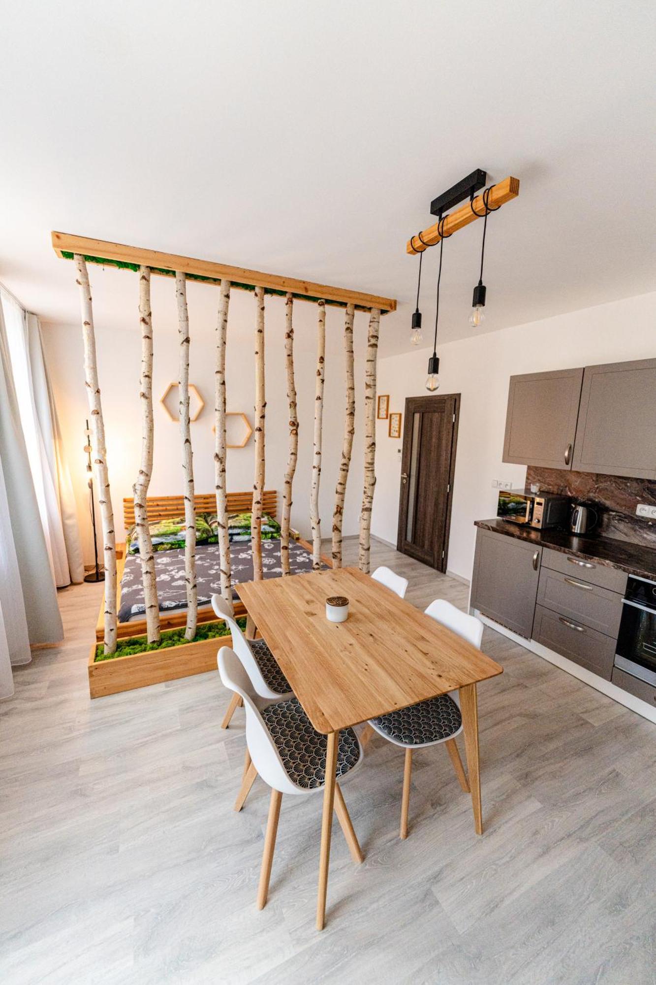 Apartment V Centru Zelezne Rudy Se Zahradkou